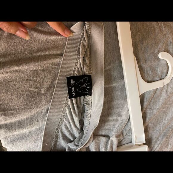 Ella Moss gray skirt - Picture 3 of 4